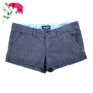 American Eagle Outfitters Eyelet Shorts 4